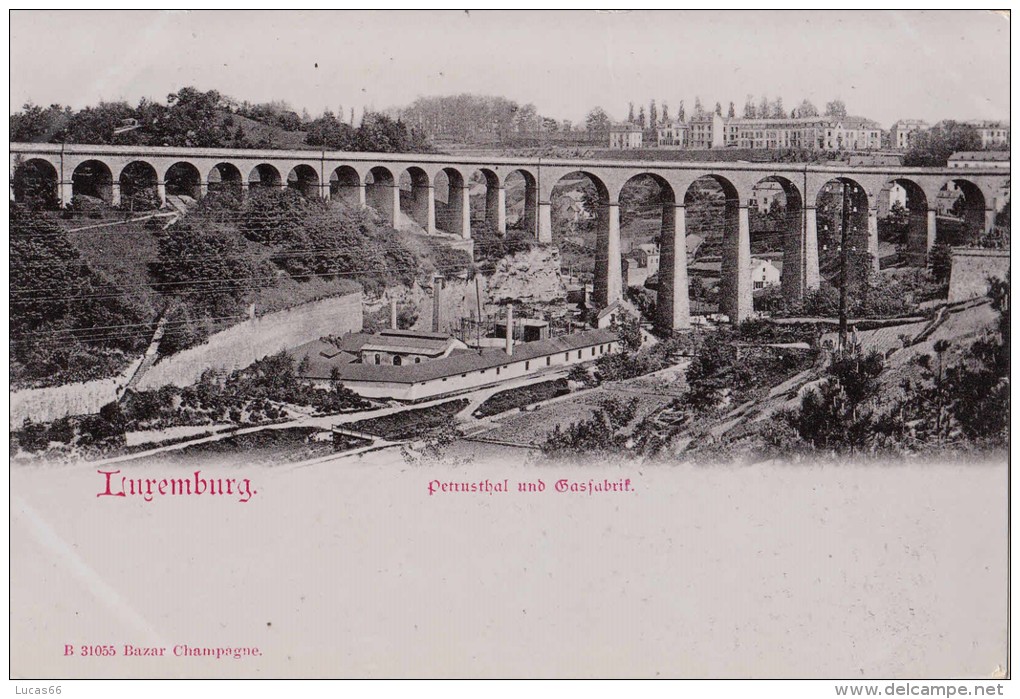 1900 CIRCA LUXEMBOURG  PETRUSTHAL - Luxembourg - Ville