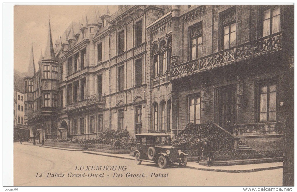 1900 CIRCA LUXEMBOURG  LE PALAIS GRAND DUCAL - Luxembourg - Ville