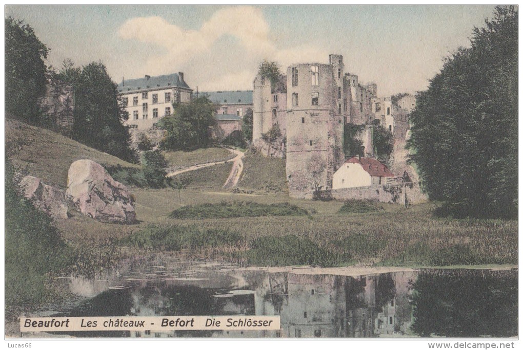 1900 CIRCA BEAUFORT BEFORT LES CHATEAUX - Autres & Non Classés