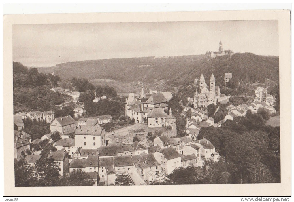 1900 CIRCA CLERVAUX VUE GENERALE - Clervaux