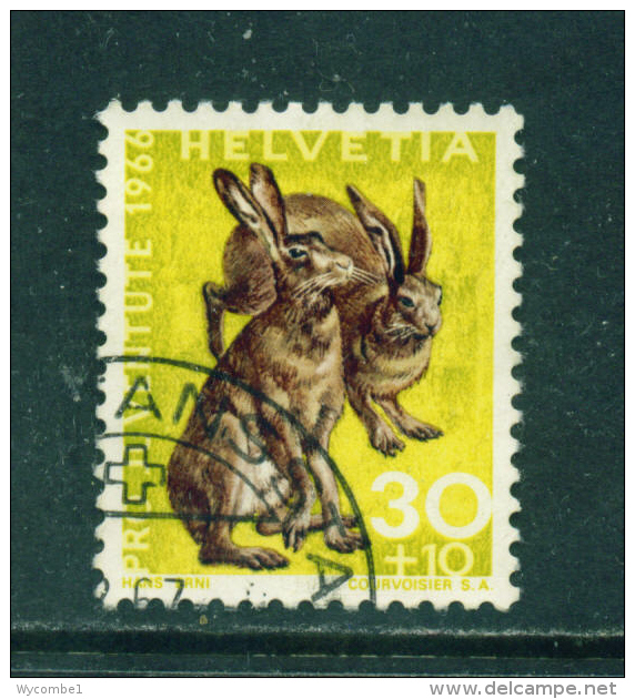 SWITZERLAND - 1966  Pro Juventute  30+10c  Used As Scan - Usati