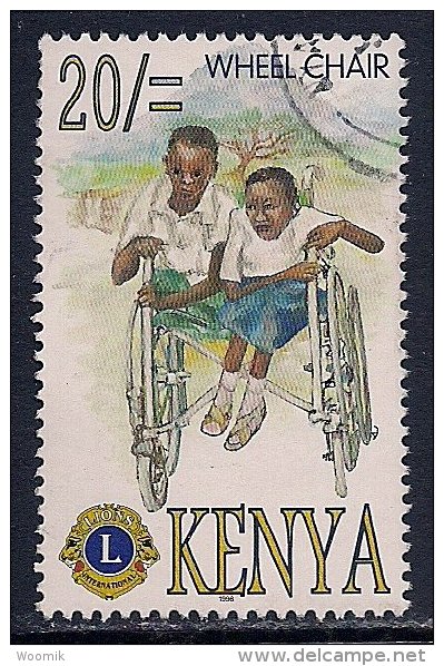 Kenya ~ 1996 ~ Lions Club International ~ SG 718 ~ Used - Kenya (1963-...)