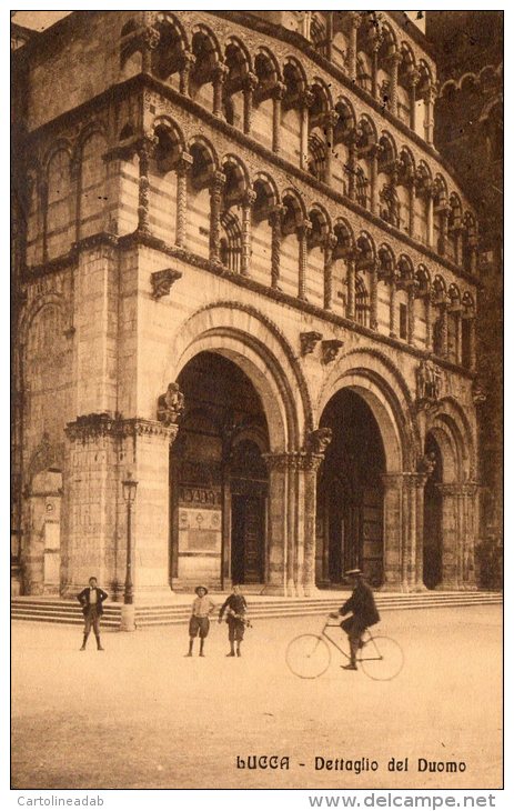 [DC6750] LUCCA - DETTAGLIO DEL DUOMO - Viaggiata - Old Postcard - Lucca