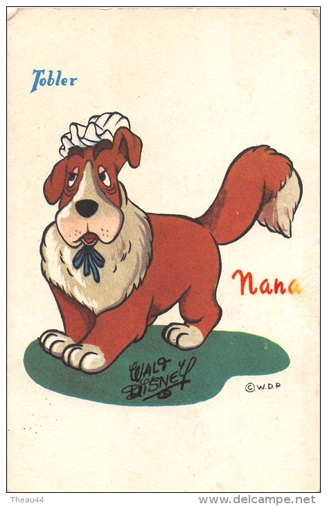 &curren;&curren;  -  WALT-DISNEY  -  Publicité " TOBLER "  -   "   Nana  "  Chien  -  &curren;&curren; - Autres & Non Classés