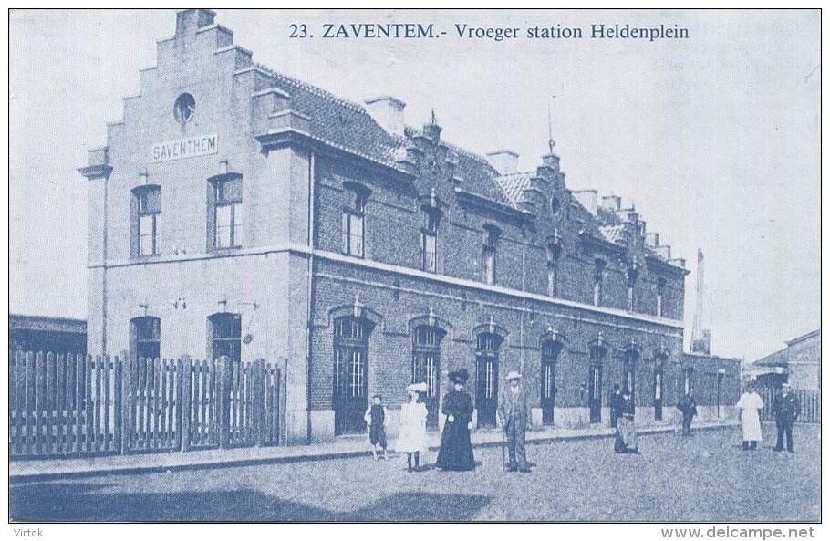Zaventem  :   (  Heruitgave 1984 )  Station - Gare - Zaventem