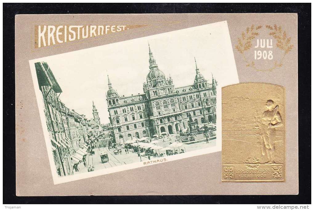 AUSTR-11 KREISTURNFEST GRAZ 1908 - Gars Am Kamp