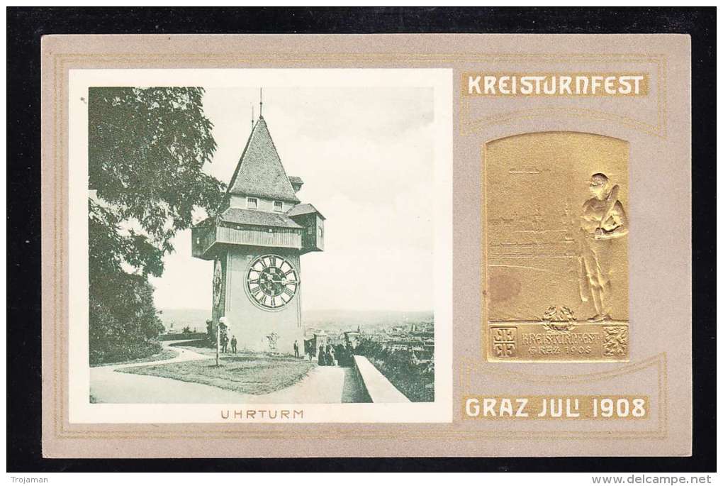 AUSTR-12 KREISTURNFEST GRAZ 1908 - Gars Am Kamp