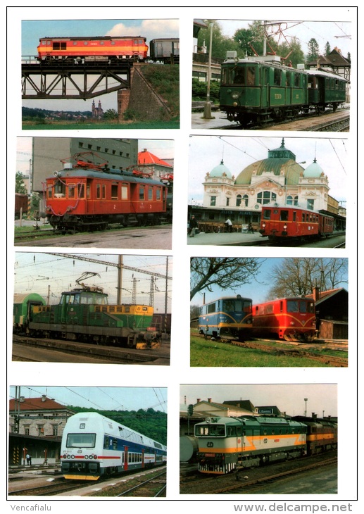 Czech Republic 2003 - Diesel Locomotives, Set Of 18 Pcs, NICE!! - Tamaño Pequeño : 2001-...