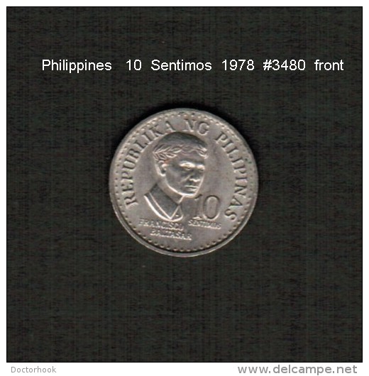 PHILIPPINES    10  SENTIMOS   1978  (KM # 207) - Philippinen