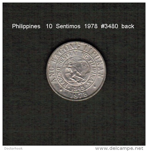 PHILIPPINES    10  SENTIMOS   1978  (KM # 207) - Philippinen