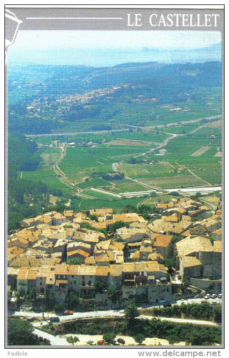 Carte Postale 83. Le Castellet Vue Aérienne Trés Beau Plan - Le Castellet