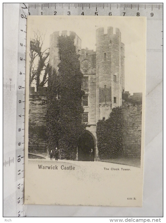 CPA Angleterre - Warwick Castle - The  Clok Tower - Warwick