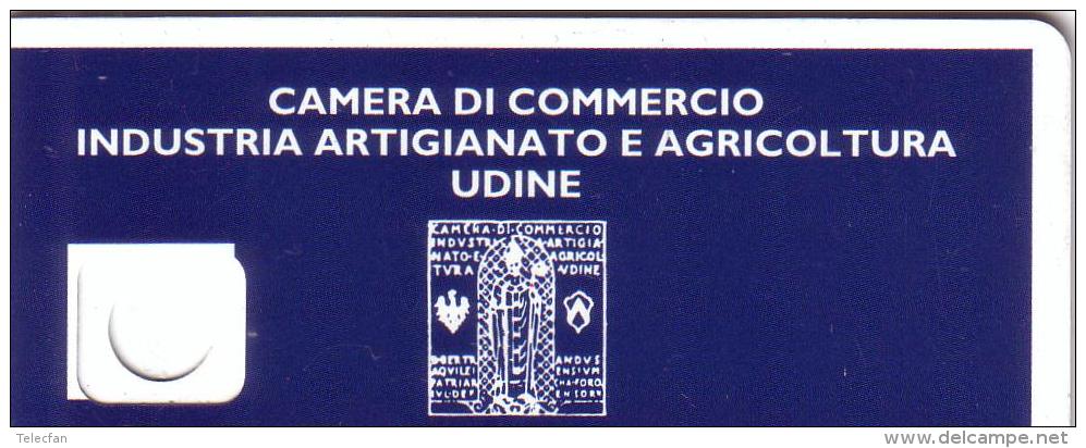 ITALIE ITALIA BANKING CARD TEST DEMO CARTE BANCAIRE BANCA MANZANO UDINE RARE - Einmalgebrauch