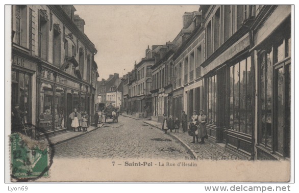 SAINT POL  LA RUE D'ESDIN - Saint Pol Sur Mer