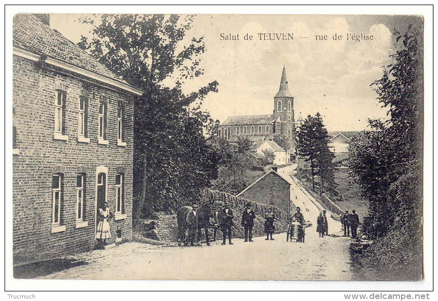 E3540 - Salut De  Teuven - Rue De L'Eglise - Fourons - Voeren