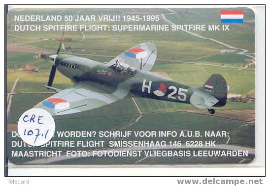 NEDERLAND Telefoonkaart LOCKHEED CRE-107.1 * AVION * AIRPLANE * VLIEGTUIG - Privé