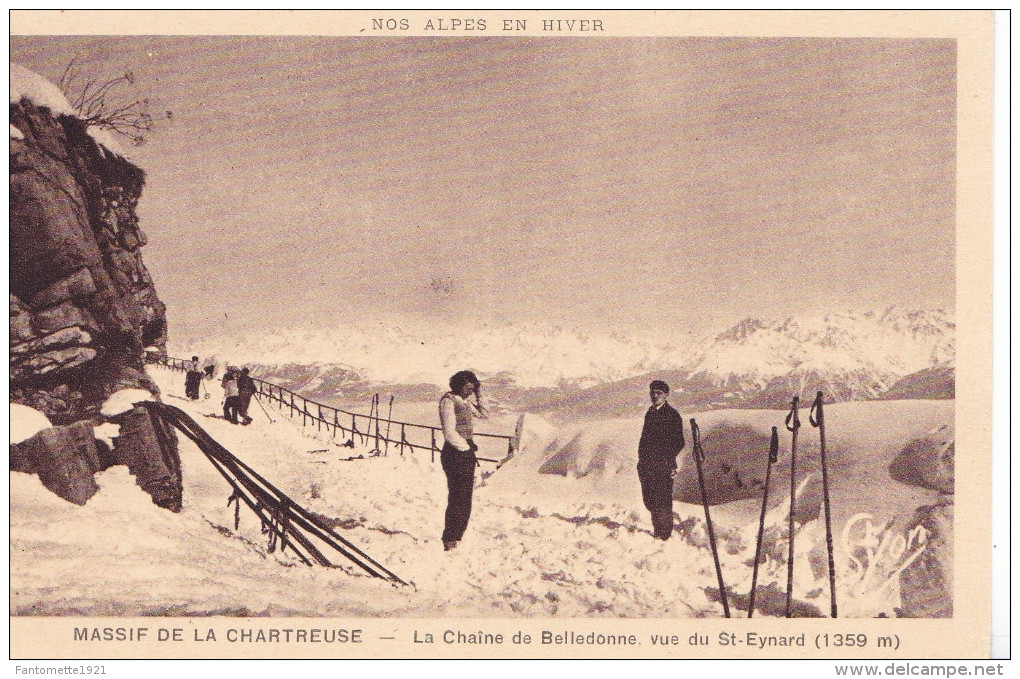 LA CHAINE DE BELLEDONNE VUE DU ST EYNARD (dil45) - Rhône-Alpes