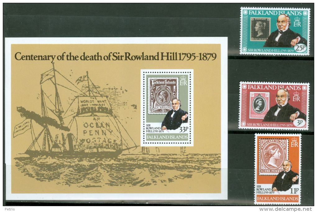 Falkland Islands 1979 Sir Rowland Hill MNH** - Lot. A196 - Falkland