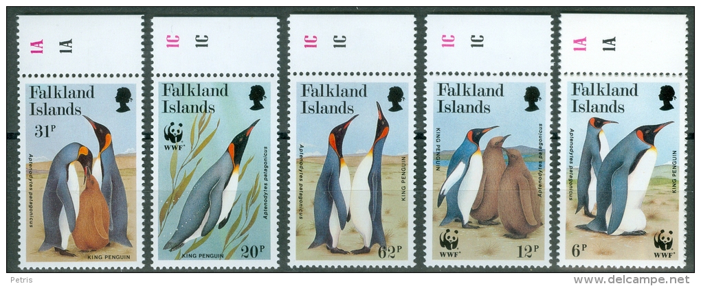 Falkland Islands 1991 Penguins, WWF MNH** - Lot. 2184 - Falkland Islands