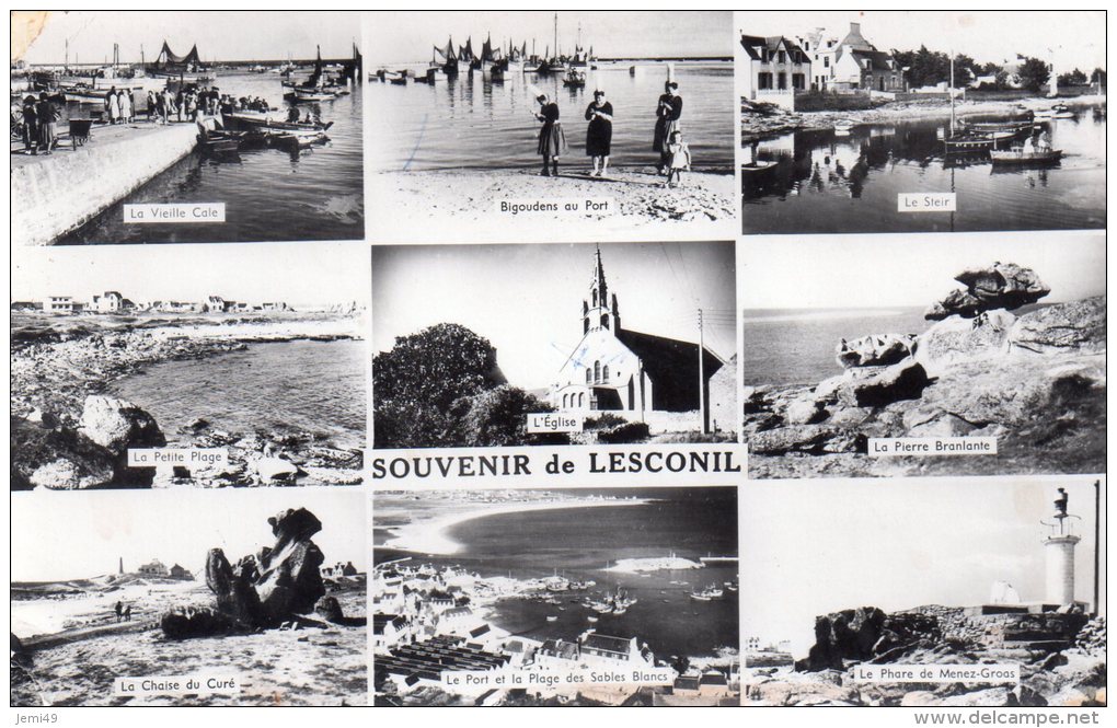 LESCONIL Carte Multivues - Lesconil