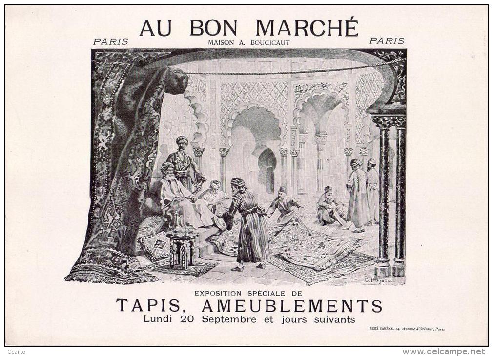 CHROMO BON MARCHE / MILITAIRE  / MARINE / A Bord / Recit De Bord / Signé G.Bougain - Au Bon Marché