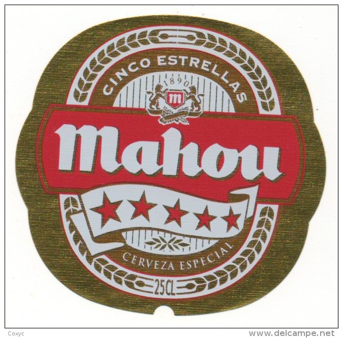 Mahou - 5 étoiles 25cl (Espagne) - Birra