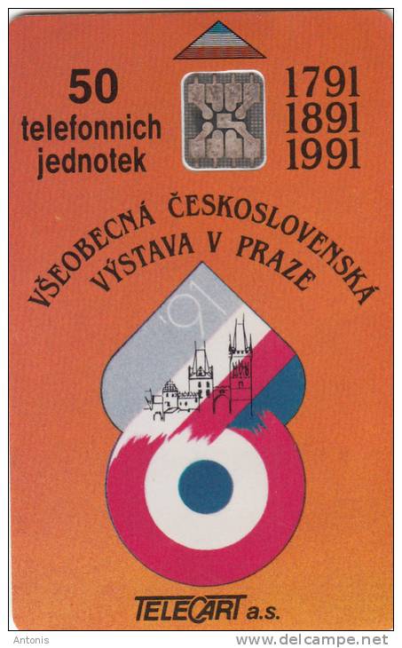 CZECHOSLOVAKIA - TELECART SA Second Issue 50 Units, Chip SC5, CN : 33113, Tirage %20000, 11/91, Used - Czechoslovakia