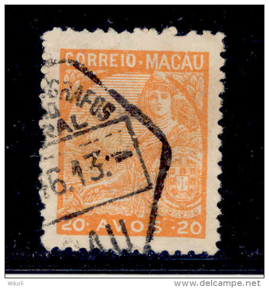 ! ! Macau - 1945 Padroes 20 A - Af. 326 - Used - Used Stamps