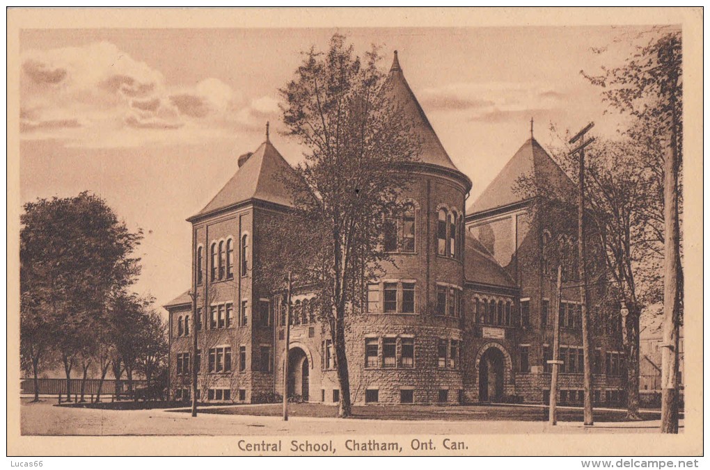 C1900 CHATHAM CENTRAL SCHOOL - Autres & Non Classés