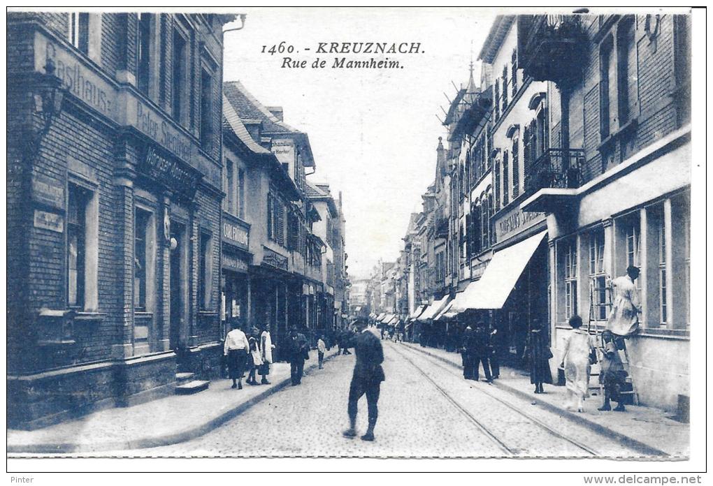 ALLEMAGNE - KREUZNACH - Rue De Mannheim - Bad Kreuznach