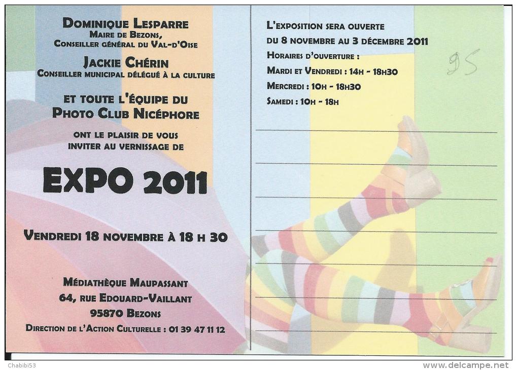 95 - EXPO 2011 - BEZONS Médiathèque Maupassant - Photo Club Nicéphore - Expositions