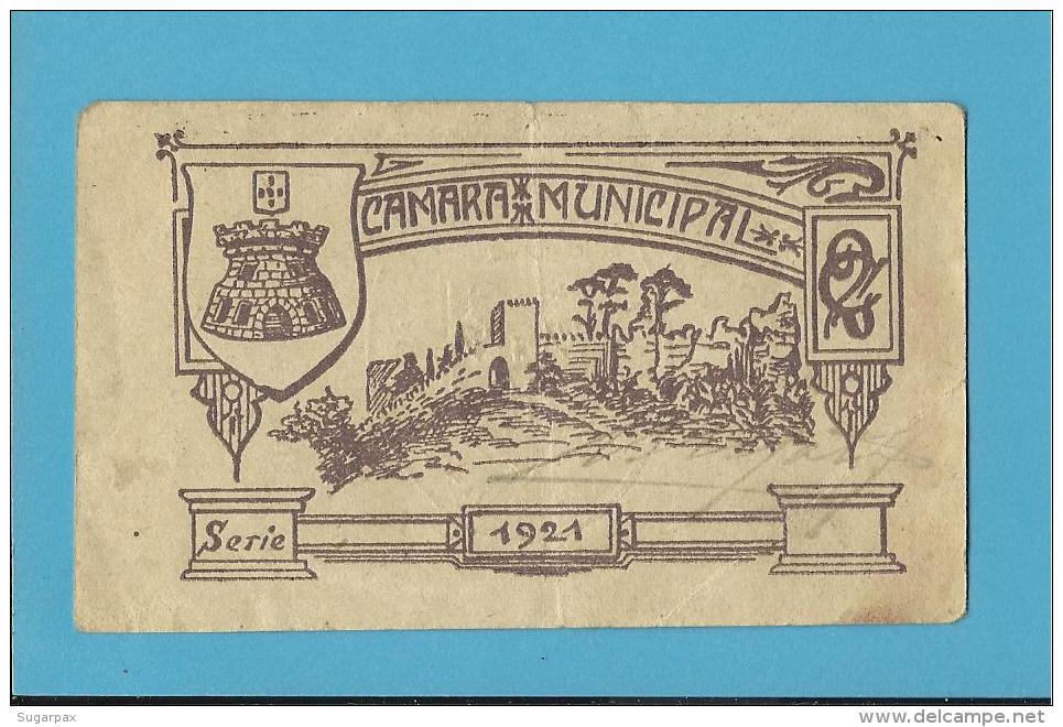 MONTEMOR O VELHO - CÉDULA De 2 CENTAVOS - 1921 - PORTUGAL - EMERGENCY PAPER MONEY - NOTGELD - Portugal
