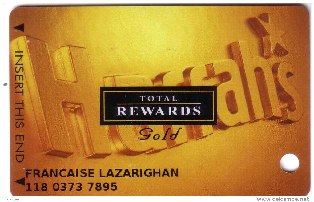 USA CLE HOTEL KEY HARRAH'S TOTAL REWARDS - Chiavi Di Alberghi