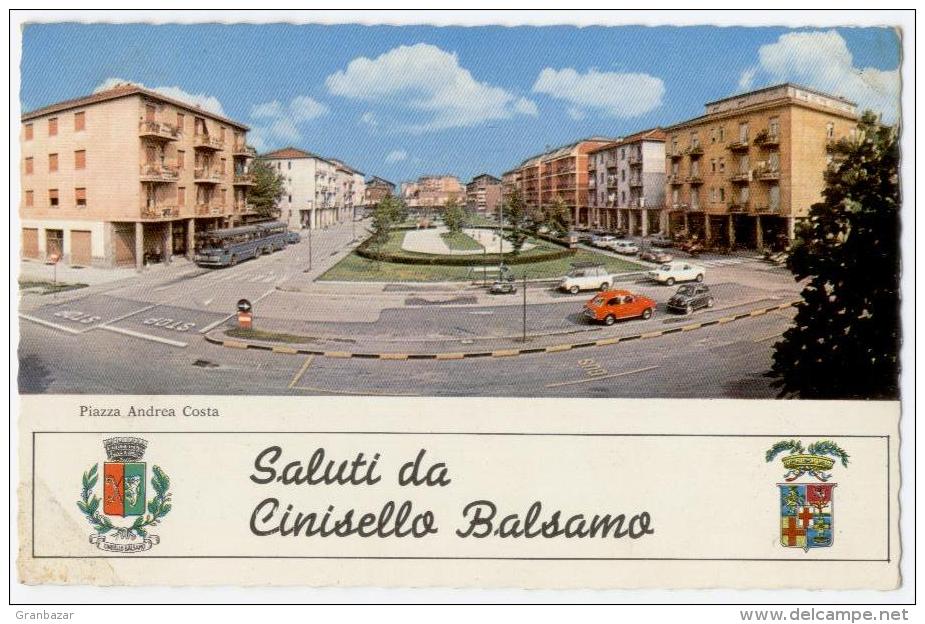 CINISELLO BALSAMO, SALUTI, VG 1971, FORMATO GRANDE   **** - Cinisello Balsamo