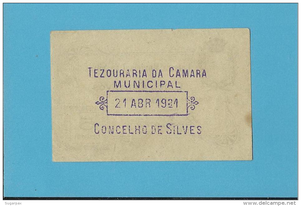 SILVES - ESCASSA - CÉDULA De 5 CENTAVOS - M.A. 2131 - 14.03.1921 - PORTUGAL - EMERGENCY PAPER MONEY - NOTGELD - Portugal