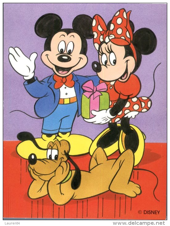 (988) Disney - Mickey Mouse, Mimmie & Pluto - Disneyworld