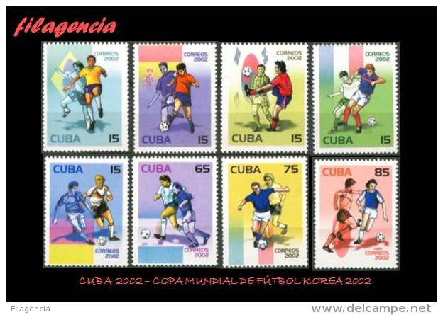 AMERICA. CUBA MINT. 2002 COPA MUNDIAL DE FÚTBOL KOREA 2002 - Ongebruikt