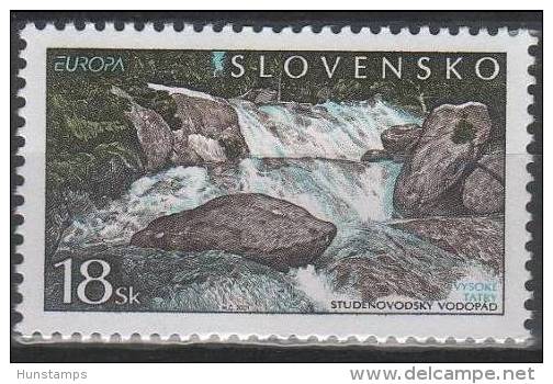 Slovakia 2001. EUROPA CEPT Stamp MNH (**) - Nuovi