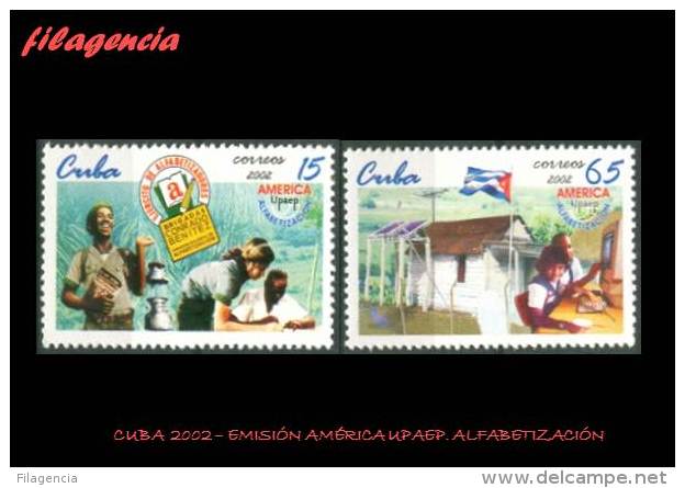 AMERICA. CUBA MINT. 2002 EMISIÓN AMÉRICA UPAEP. ALFABETIZACIÓN - Ongebruikt