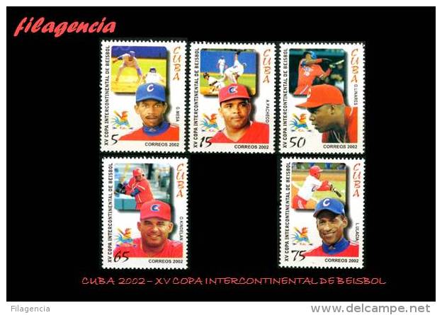 AMERICA. CUBA MINT. 2002 XV COPA INTERCONTINENTAL DE BÉISBOL - Ongebruikt