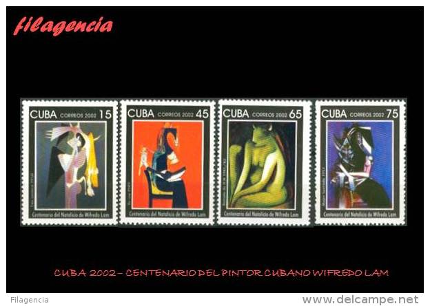 AMERICA. CUBA MINT. 2002 CENTENARIO DEL PINTOR CUBANO WIFREDO LAM - Unused Stamps