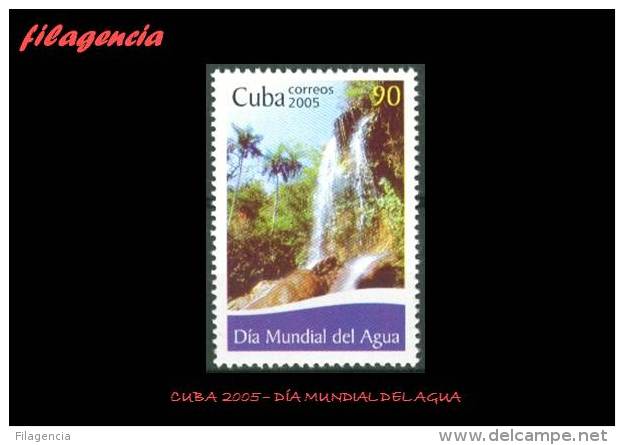 AMERICA. CUBA MINT. 2005 DÍA MUNDIAL DEL AGUA - Neufs