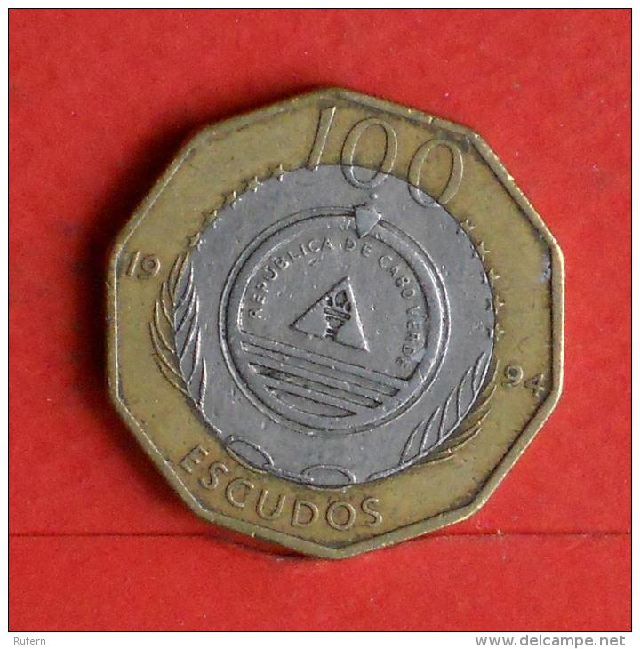 CAPE VERDE  100  ESCUDOS  1994   KM# 38a  -    (Nº04531) - Kaapverdische Eilanden