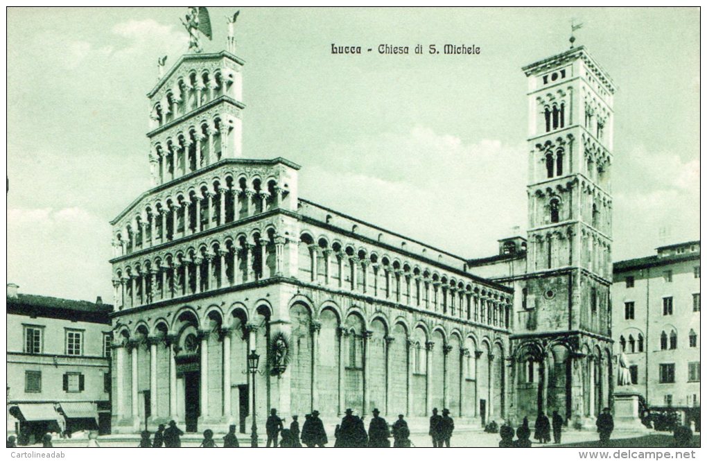 [DC6765] LUCCA - CHIESA S. MICHELE - Old Postcard - Lucca