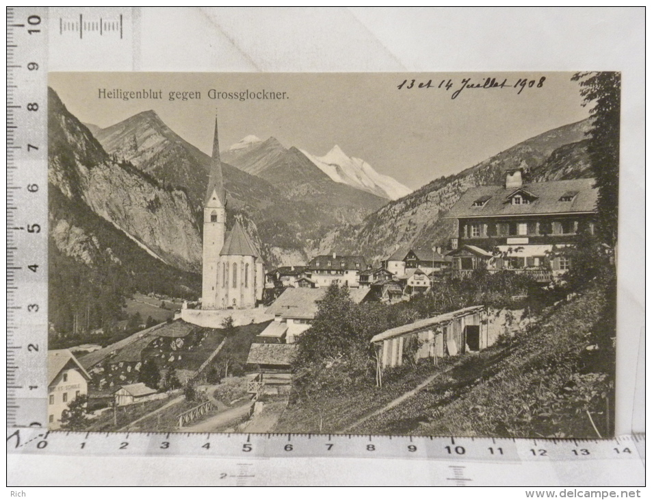 CPA Autriche - Heiligenblut Gegen Grossglockner - Heiligenblut