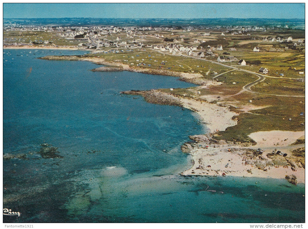 LAMPAUL PLOUARZEL  VUE GENERALE AERIENNE(dil58) - Autres & Non Classés