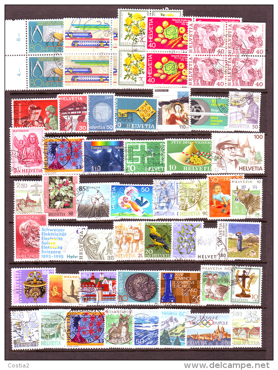 SVIZZERA Lot 100 Stamps - Altri & Non Classificati