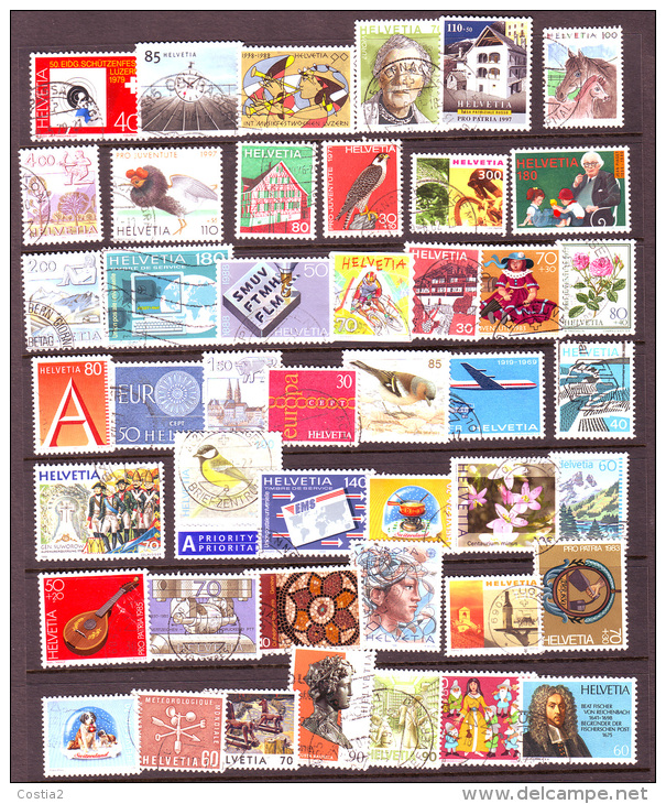 SVIZZERA Lot 100 Stamps - Altri & Non Classificati