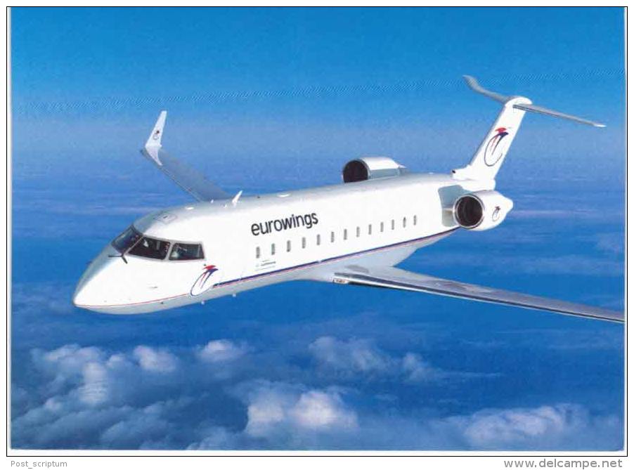 Thème -  Avion - Eurowings CRJ 200 - 1946-....: Moderne