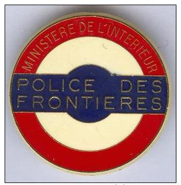 POLICE - POLICE DES FRONTIERES - Police & Gendarmerie